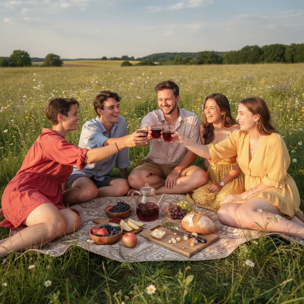 Szeretettel készült áfonyás tea, amely tele van antioxidánsokkal