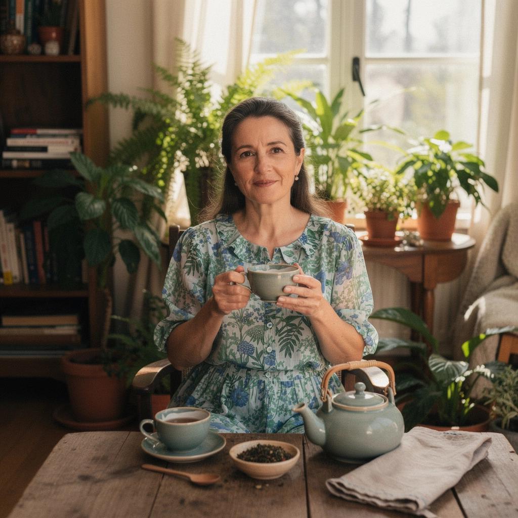 Friss áfonyát tartalmazó gyógytea, egészséges és ízletes választás